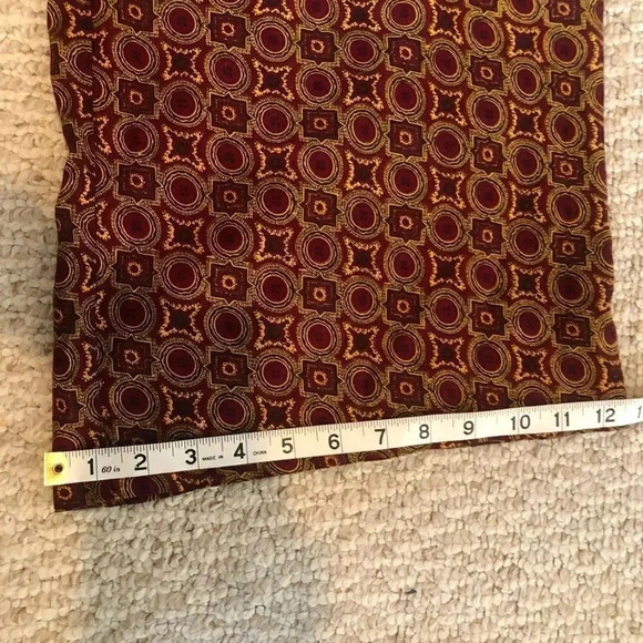 PASSPORT vintage boho brown wide leg trousers S/M - Picture 9 of 13